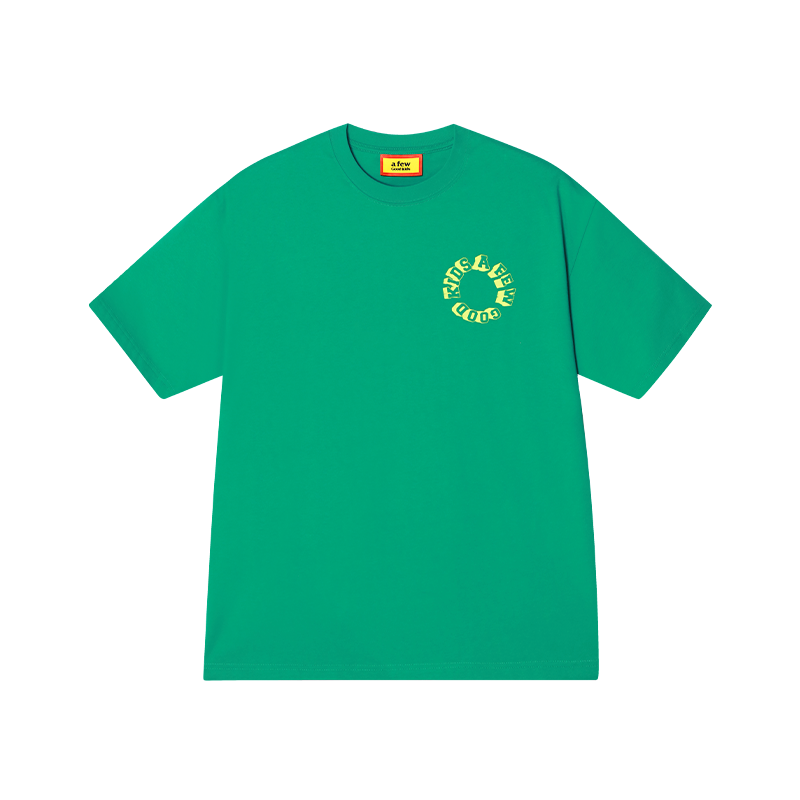 AFGK Slogan Letter Printed Tee