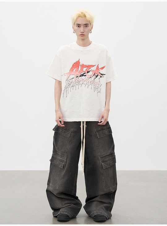 AFGK Vintage Rock Print Tee | Face 3 Face