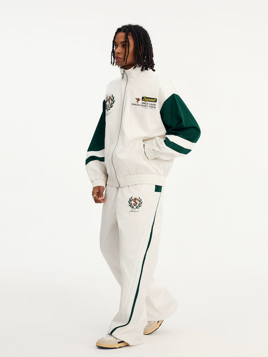 Small Town Kid Colorblock Track Jacket Set | Face 3 Face