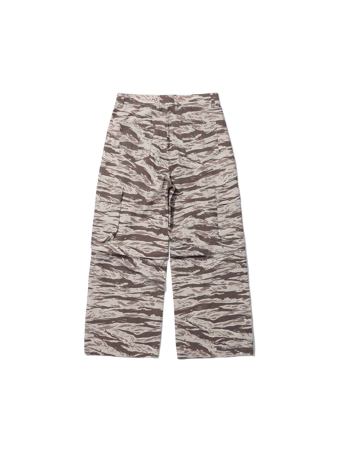 LIBERAFIT Tiger Camo 3D Patch Pocket Zip Off Cargo Pants | Face 3 Face