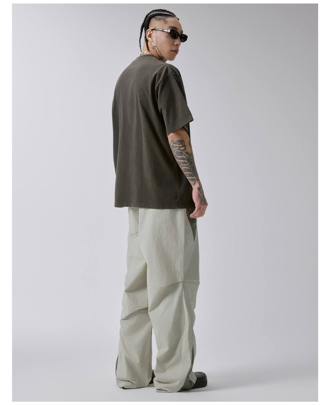 F2CE Patchwork Color Block Utility Work Pants | Face 3 Face