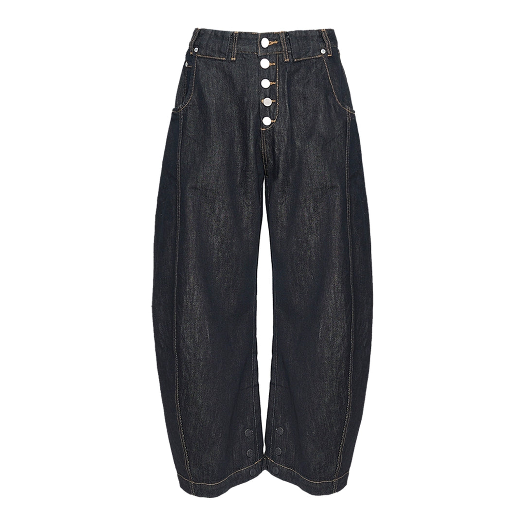 STEEPC Magnetic Button Scimitar Jeans | Face 3 Face