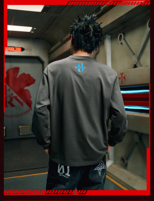 MEDM x EVA Basic Logo Long Sleeve Tee | Face 3 Face