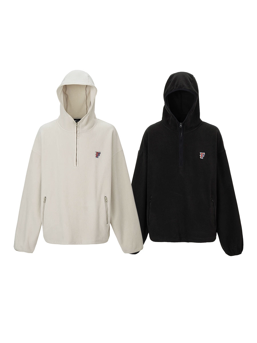 F2CE Fleece Half Zip Pullover Hoodie | Face 3 Face