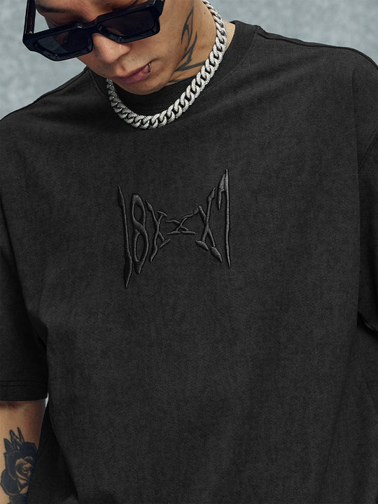 1807 18XXX7 3D Embroidered Tee | Face 3 Face