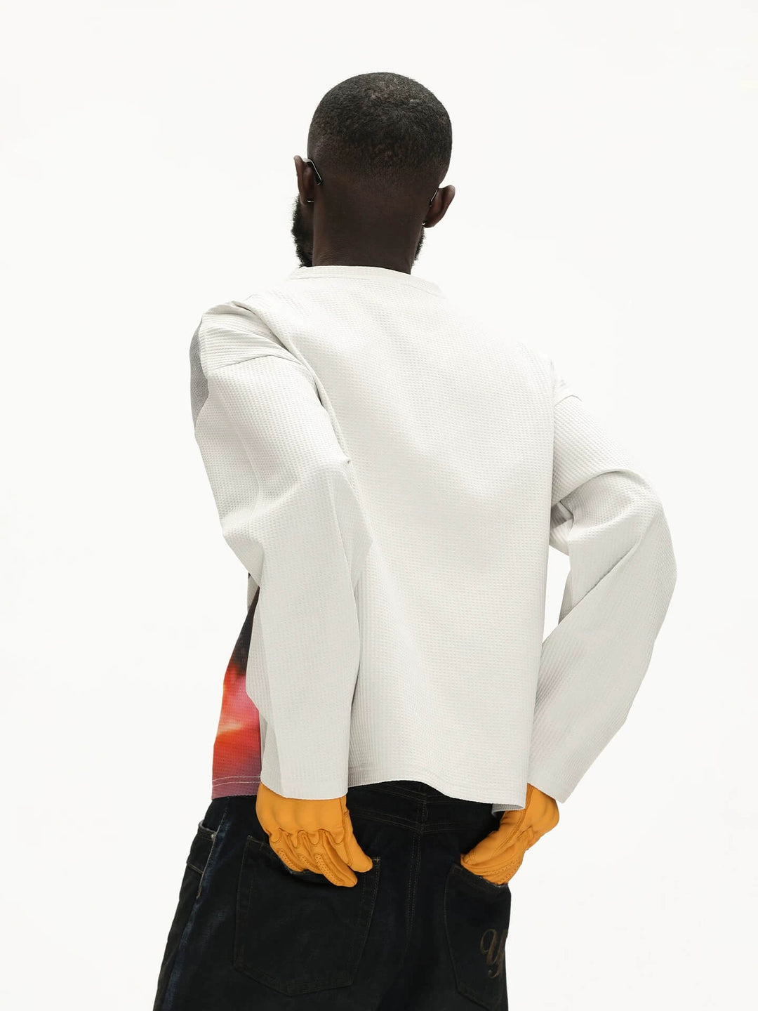 UNTILWERICH Racing Graphic Waffle Long Sleeve Tee | Face 3 Face
