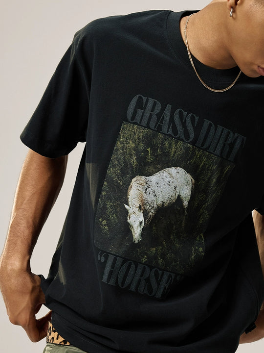 Remedy GRASS DIRT HORSE Print Tee | Face 3 Face