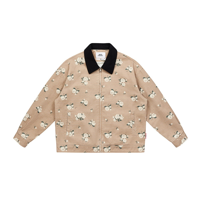 EMPTY REFERENCE Floral Print Detroit Jacket | Face 3 Face