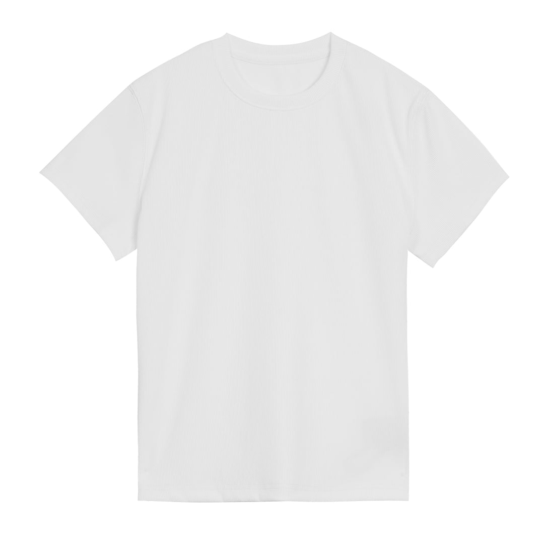 JHYQ Fitted Basic Multi Color Casual Tee