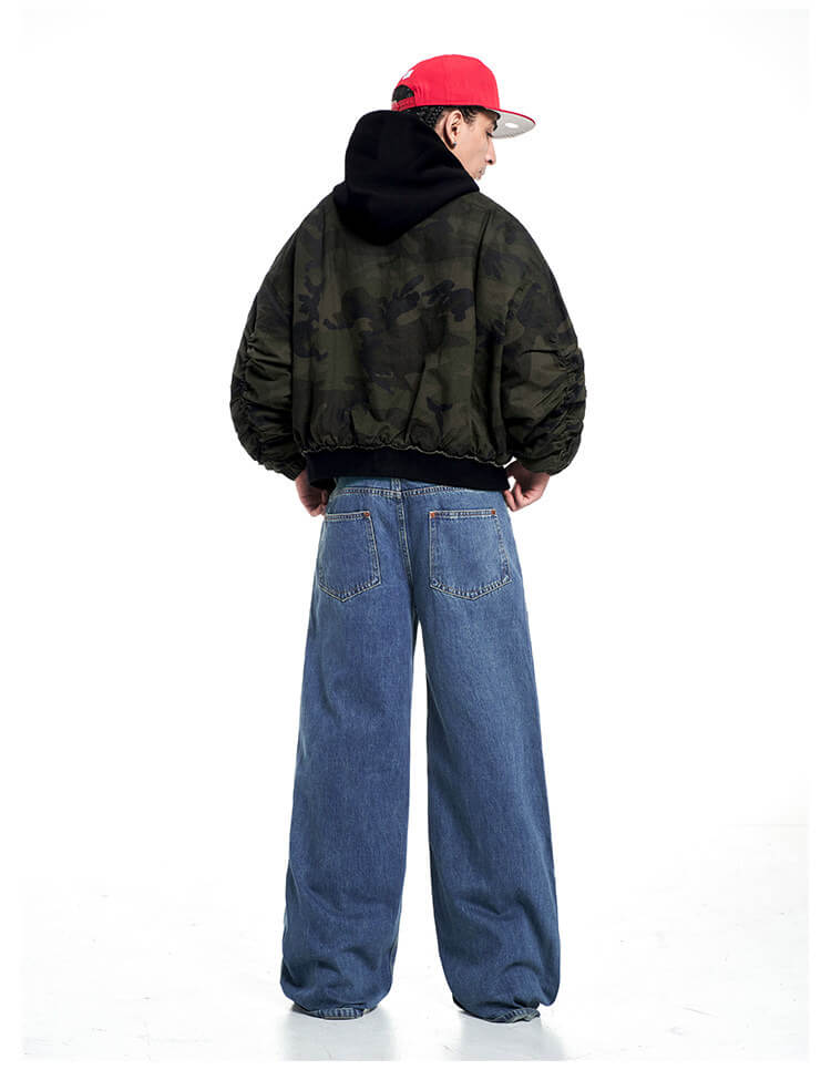 F3F Select Vintage Light Wash Baggy Jeans | Face 3 Face