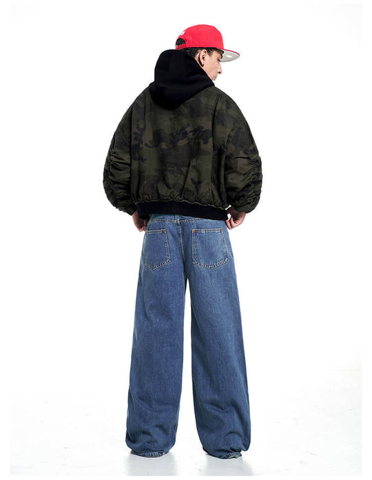 F3F Select Vintage Light Wash Baggy Jeans | Face 3 Face