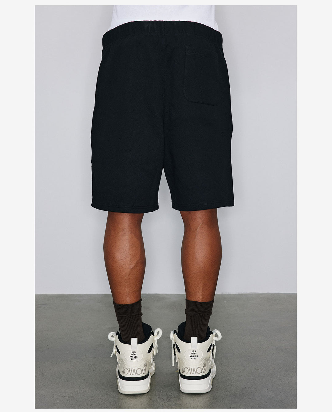 NOVACAM Skull Print Sweat Shorts | Face 3 Face