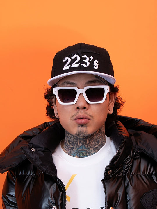 TGFCLUB 223 3D Embroidered Flat Brim Baseball Cap | Face 3 Face