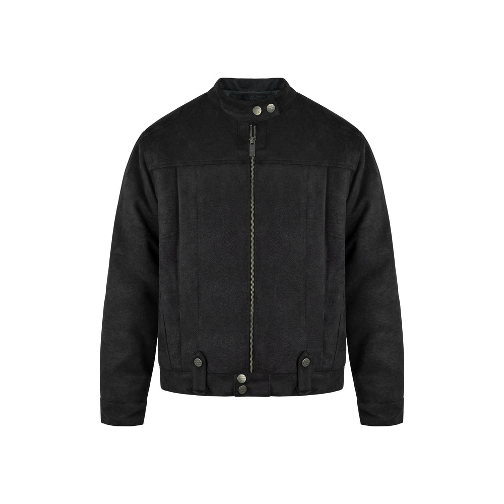 ANTIDOTE Brushed Suede Racing Jacket | Face 3 Face