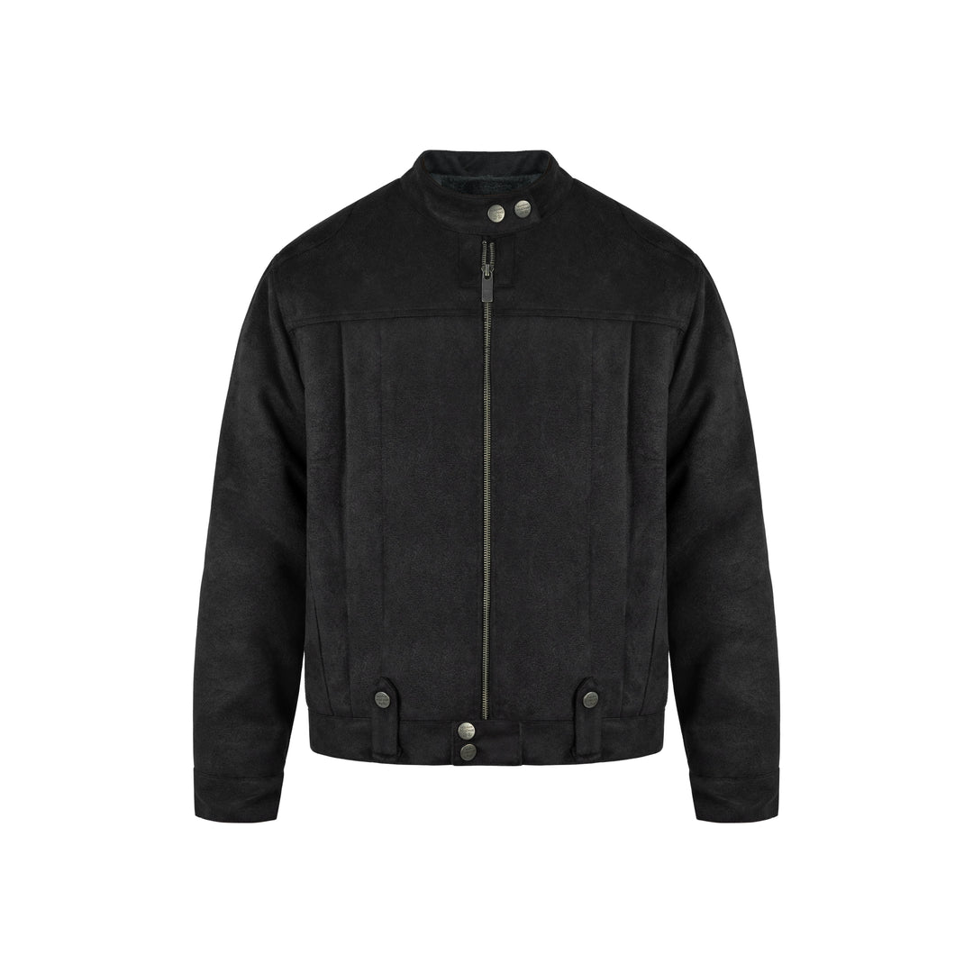ANTIDOTE Brushed Suede Racing Jacket | Face 3 Face