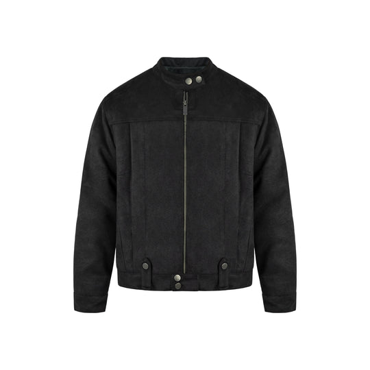 ANTIDOTE Brushed Suede Racing Jacket | Face 3 Face