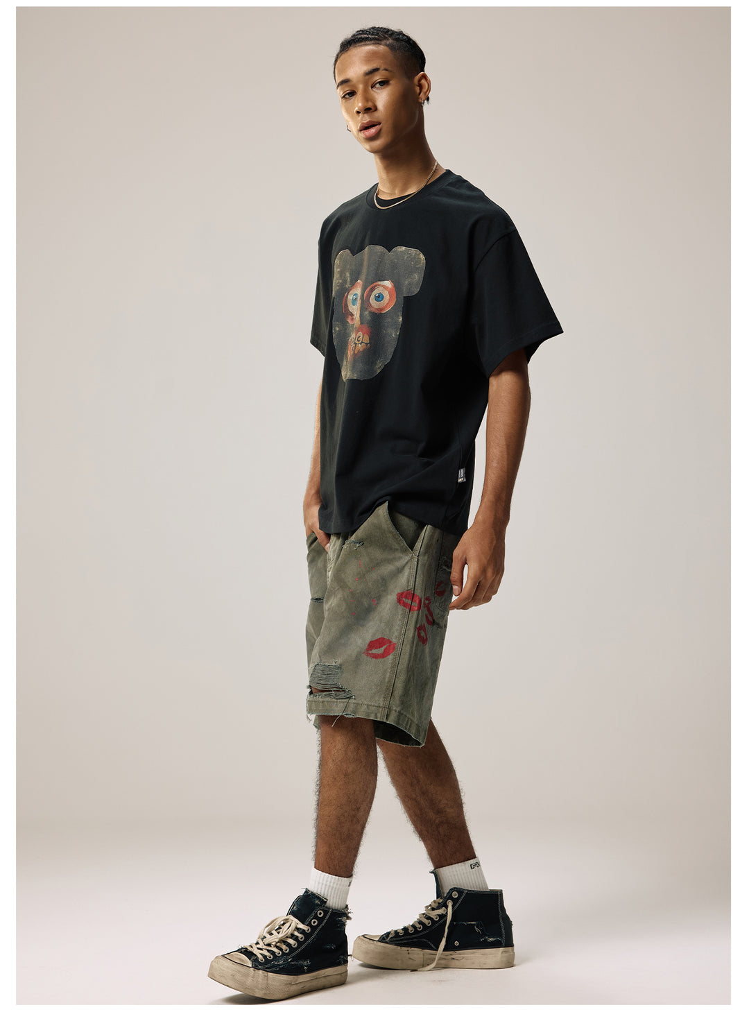 Remedy Bear Print Graphic Tee | Face 3 Face