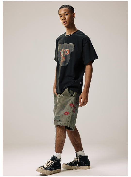 Remedy Bear Print Graphic Tee | Face 3 Face