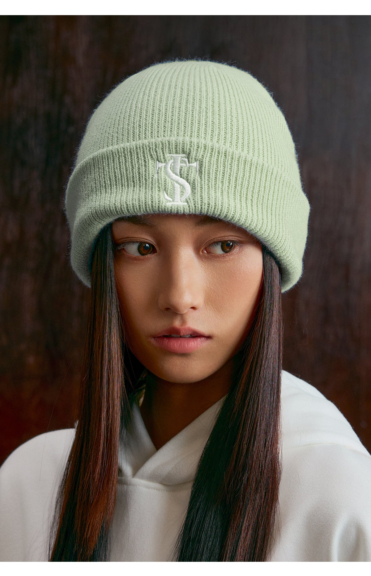 Small Town Kid Basic Logo Embroidery Beanie | Face 3 Face