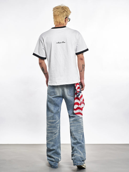 F3F Select Basic Washed Stretch Jeans | Face 3 Face