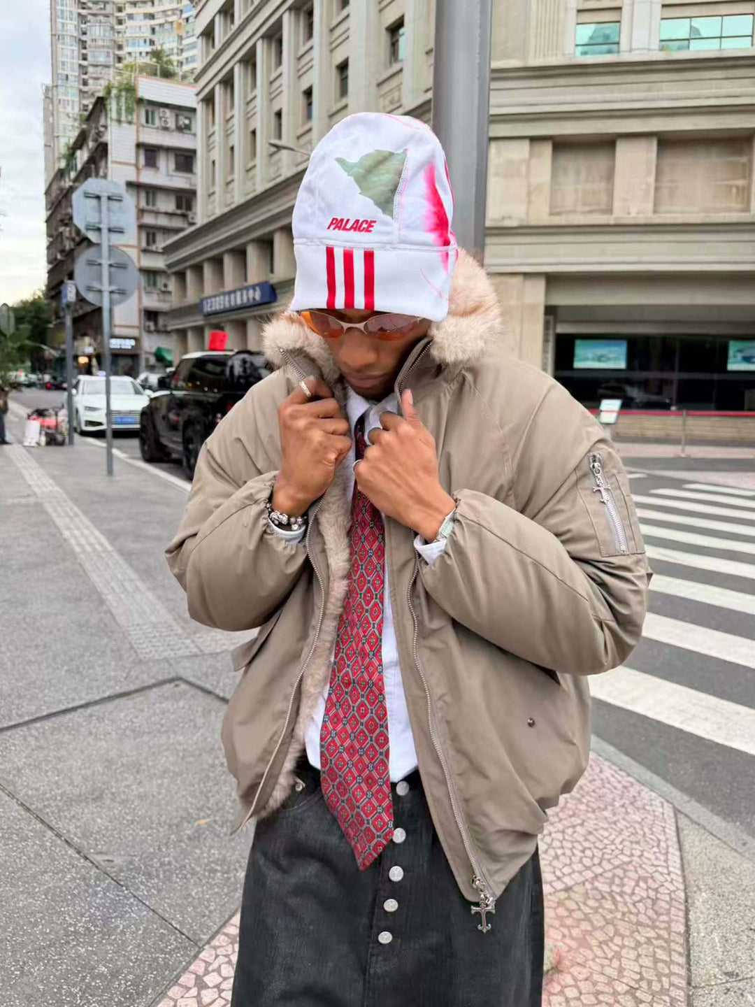 STEEPC Eco Faux Fur Lined Down Jacket | Face 3 Face