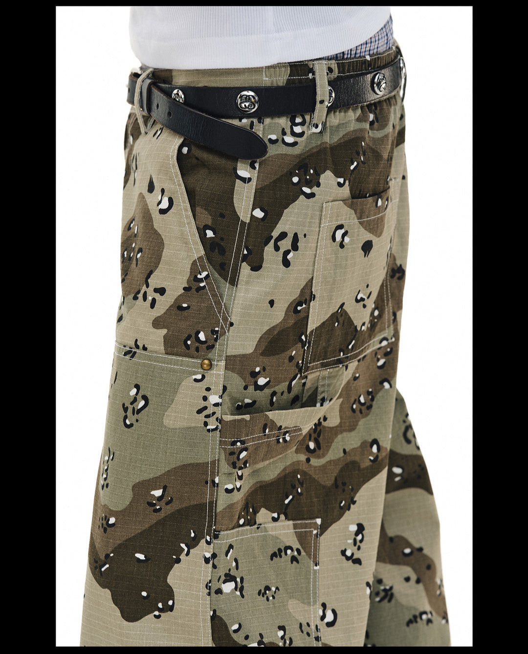 NOVACAM Desert Camouflage Double Knee Work Pants | Face 3 Face