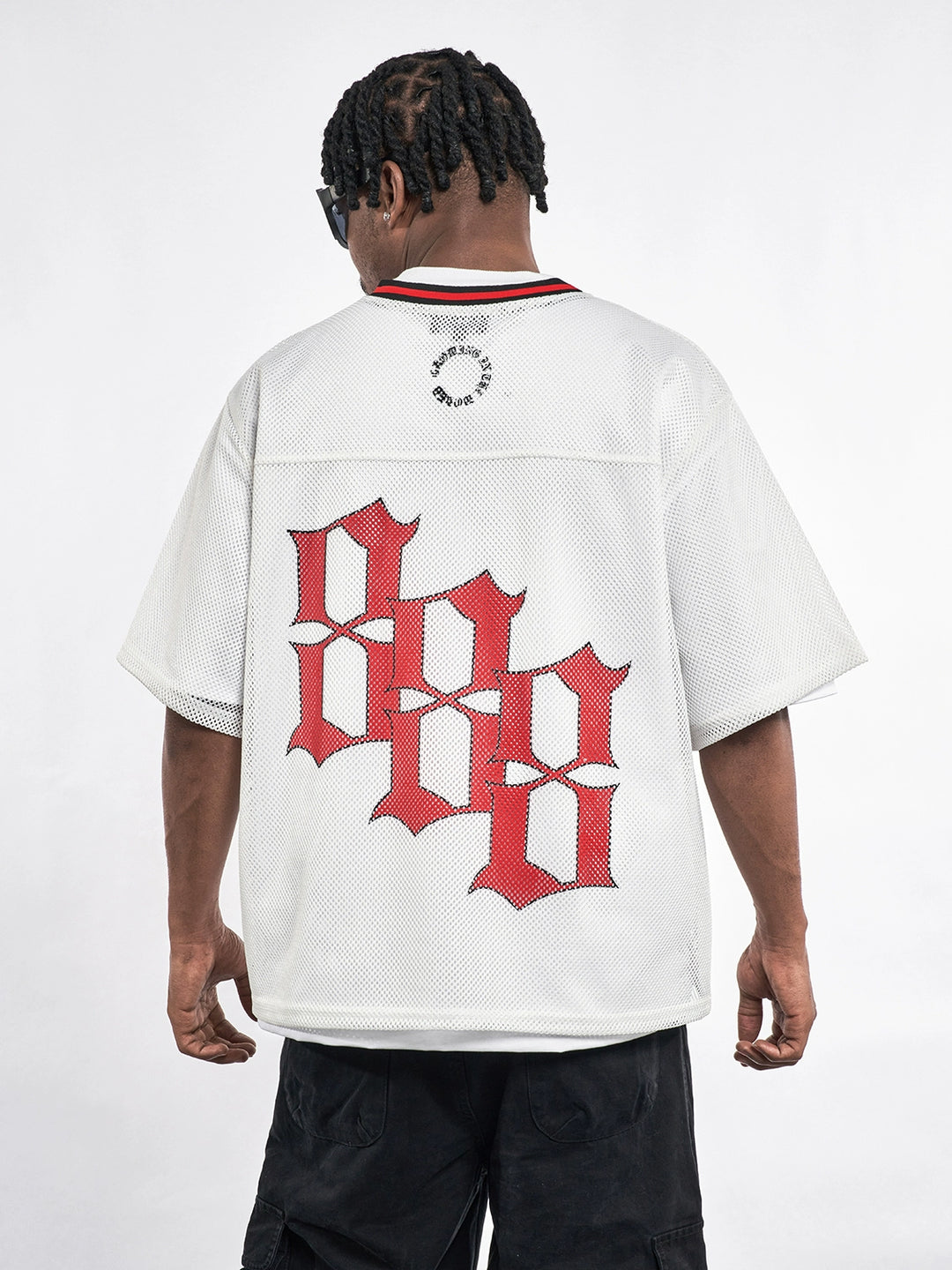 F3F Select 8 Letter Print Mesh Hockey Jersey | Face 3 Face