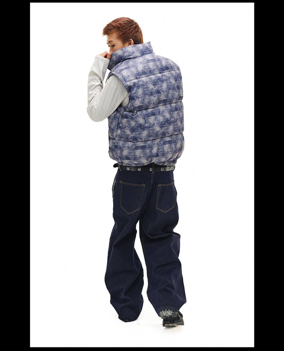 NOVACAM Digital Print Puffer Vest | Face 3 Face