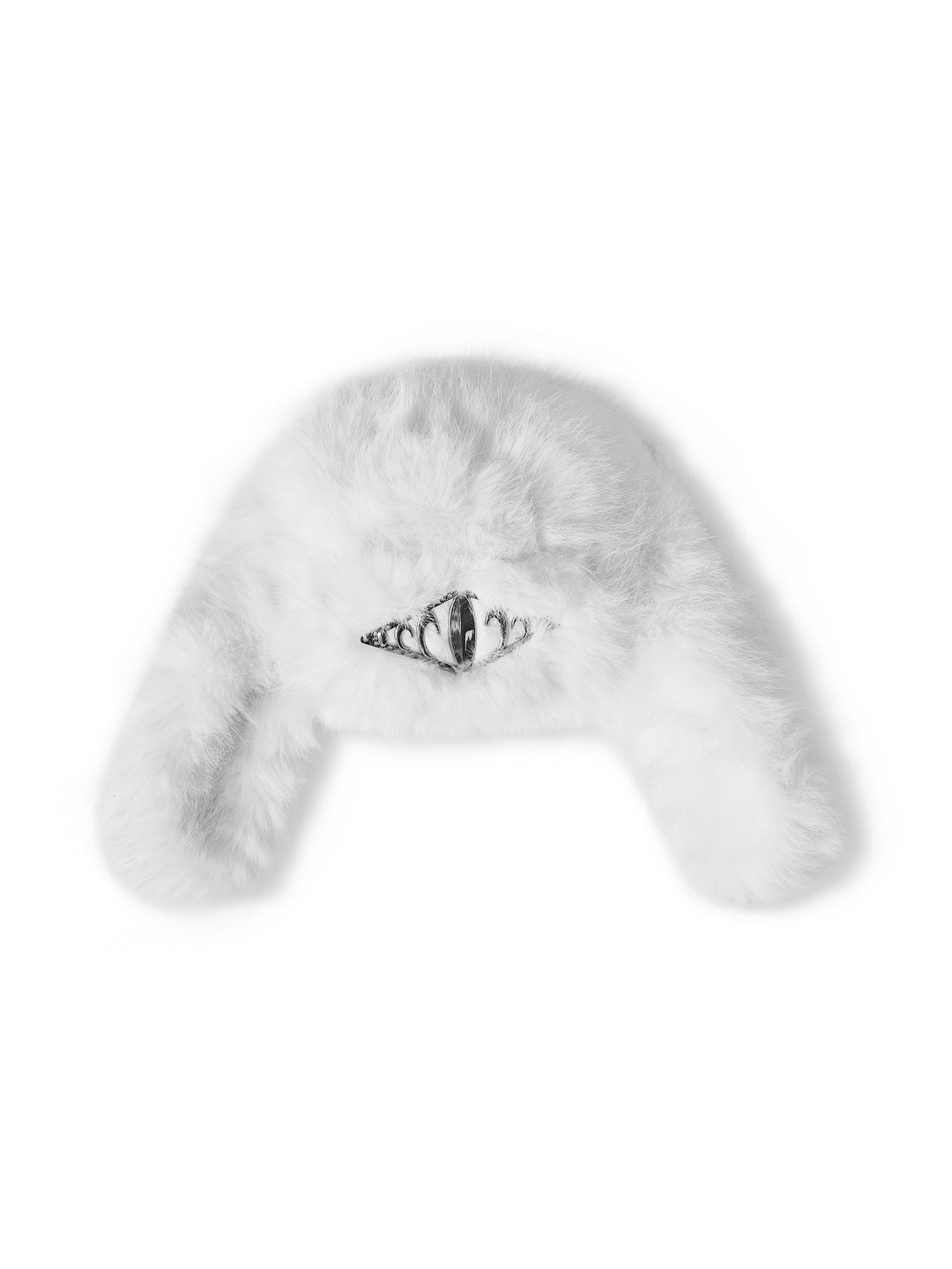 KARMANISTIC Metal Logo Fur Earflap Beanie | Face 3 Face