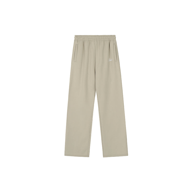Achock Logo Embroidery Basic Sports Sweat Pants