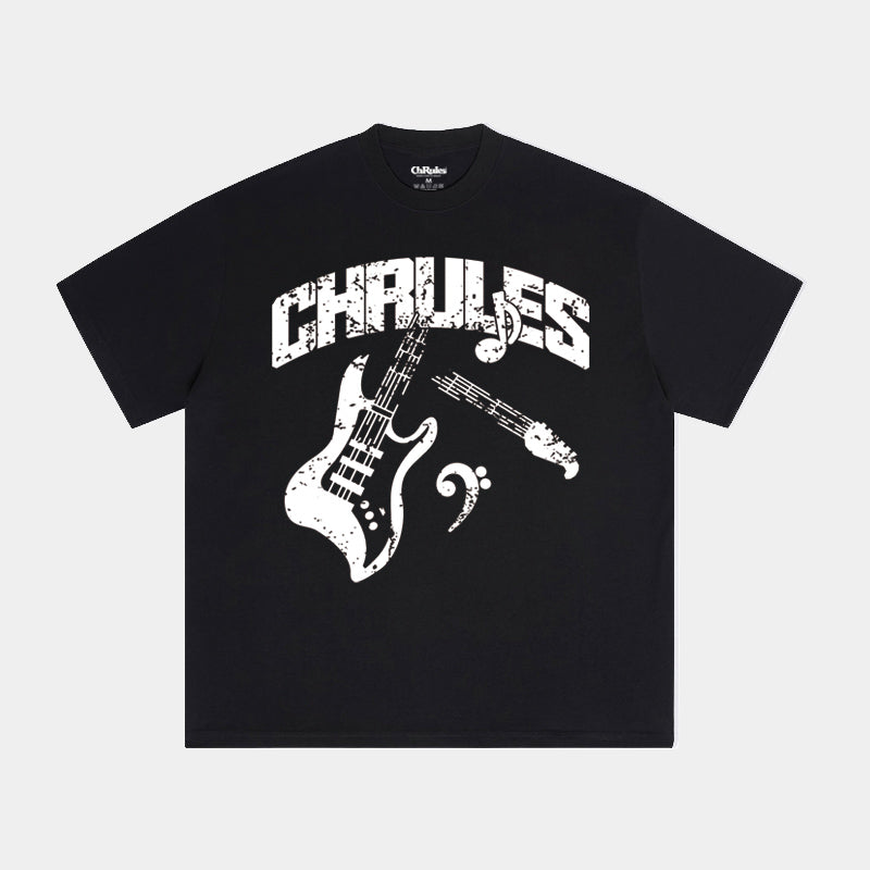 Cashrules / CHRULES Soul Music Series Guitar Tee | Face 3 Face