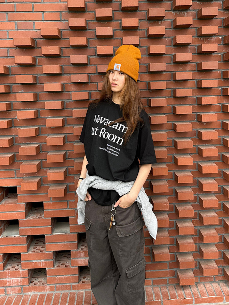 NOVACAM Novacam Art Room Logo Print Tee | Face 3 Face