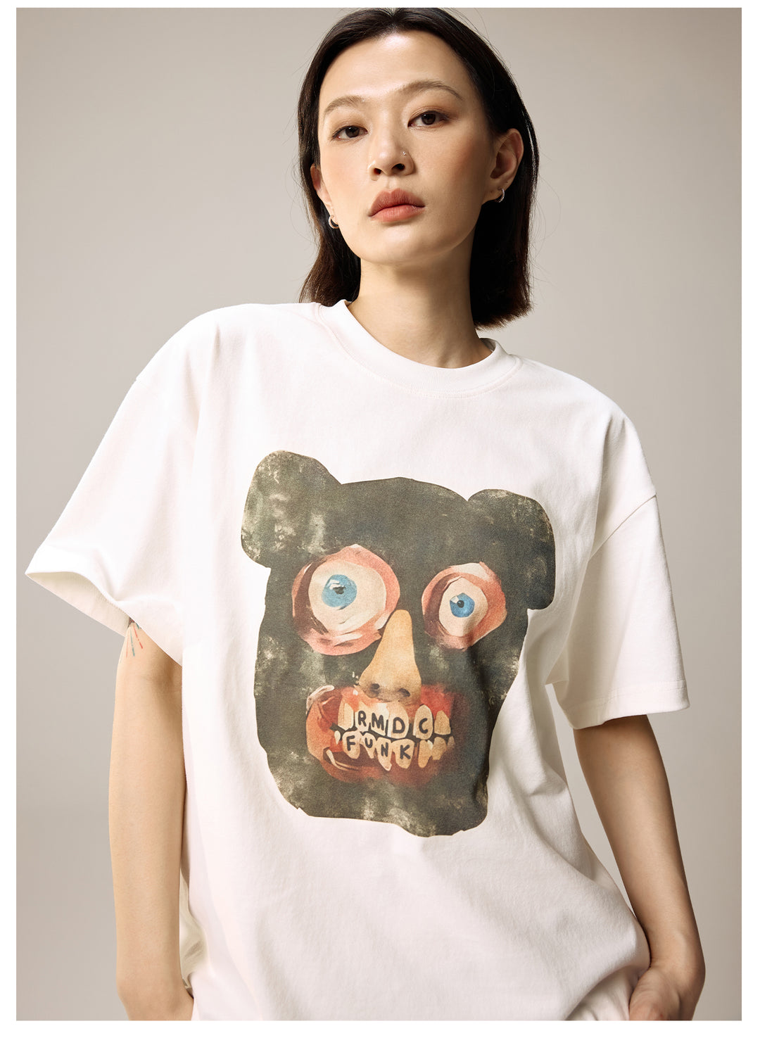 Remedy Bear Print Graphic Tee | Face 3 Face