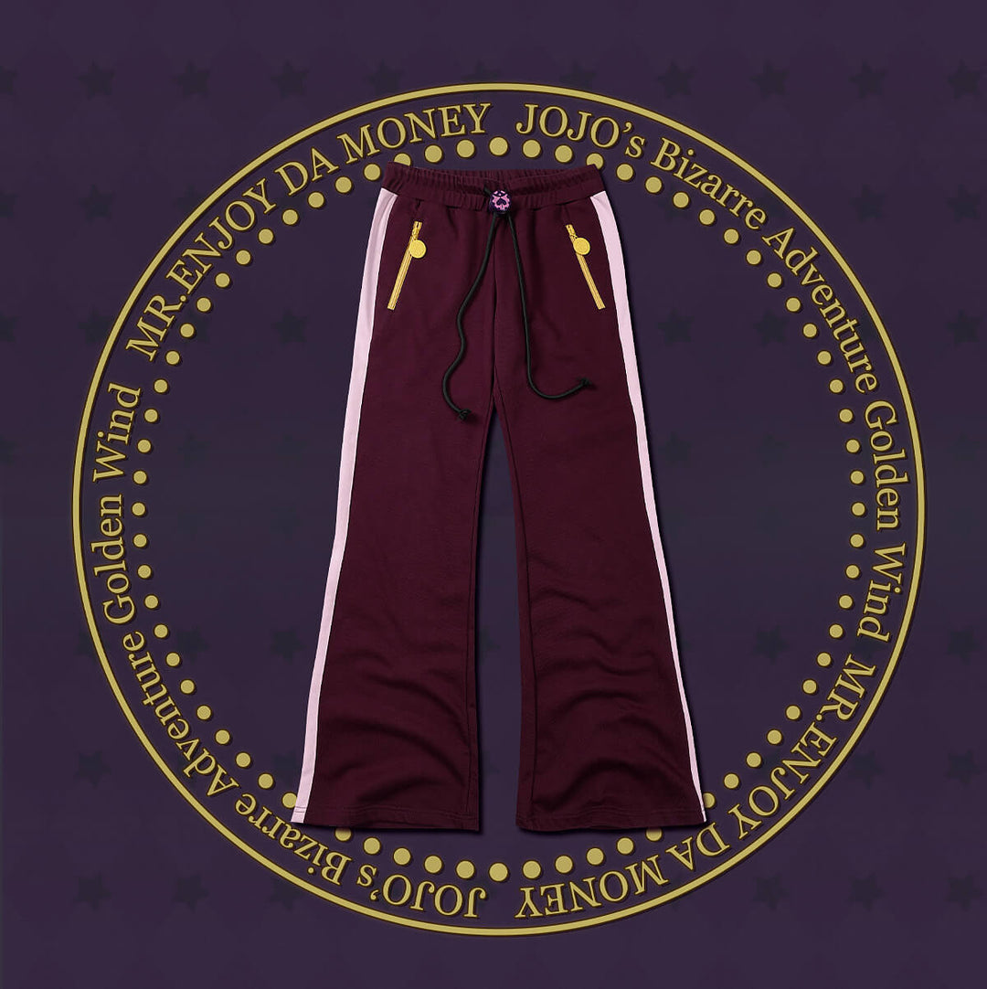 MEDM × JOJO Color Block Side Stripe Track Pants | Face 3 Face