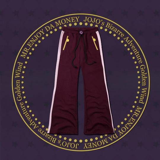 MEDM × JOJO Color Block Side Stripe Track Pants | Face 3 Face