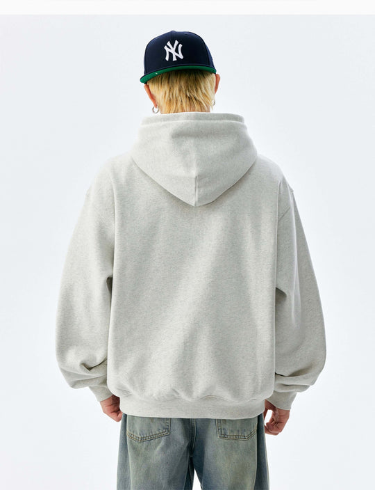 MEDM Animal Leather Logo Patch Hoodie | Face 3 Face