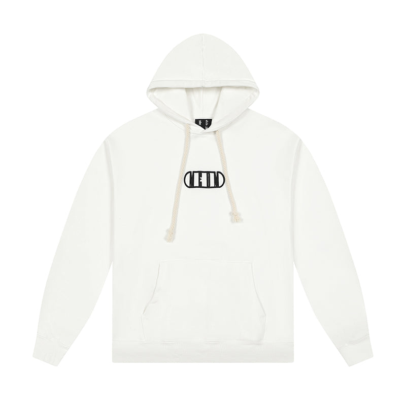 MEDM Embroidery Capsule Logo Letter Hoodie
