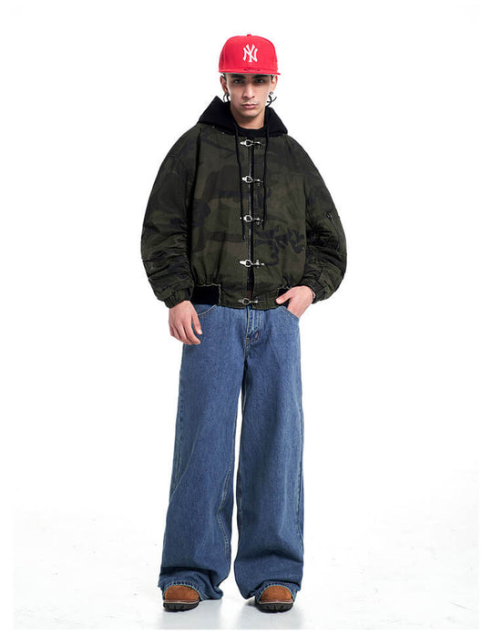 F3F Select Vintage Light Wash Baggy Jeans | Face 3 Face