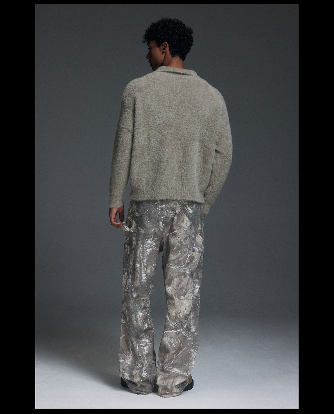 NOVACAM Tree Camo Double-Knee Flared Painter Pants | Face 3 Face