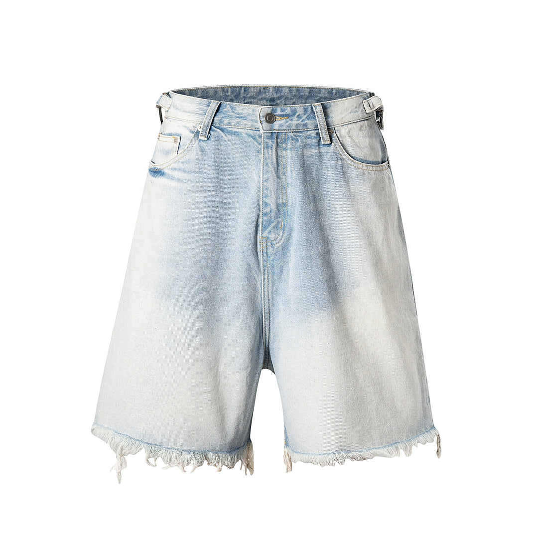 F3F Select Gradient Wash Denim Shorts | Face 3 Face