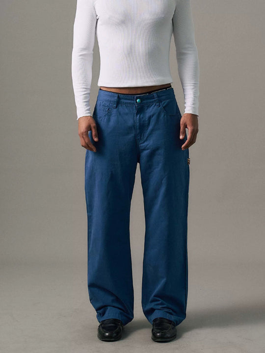 S45 Leopard Strap Work Pants | Face 3 Face