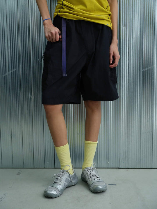 S45 Mesh Pocket Nylon Utility Outdoor Shorts | Face 3 Face