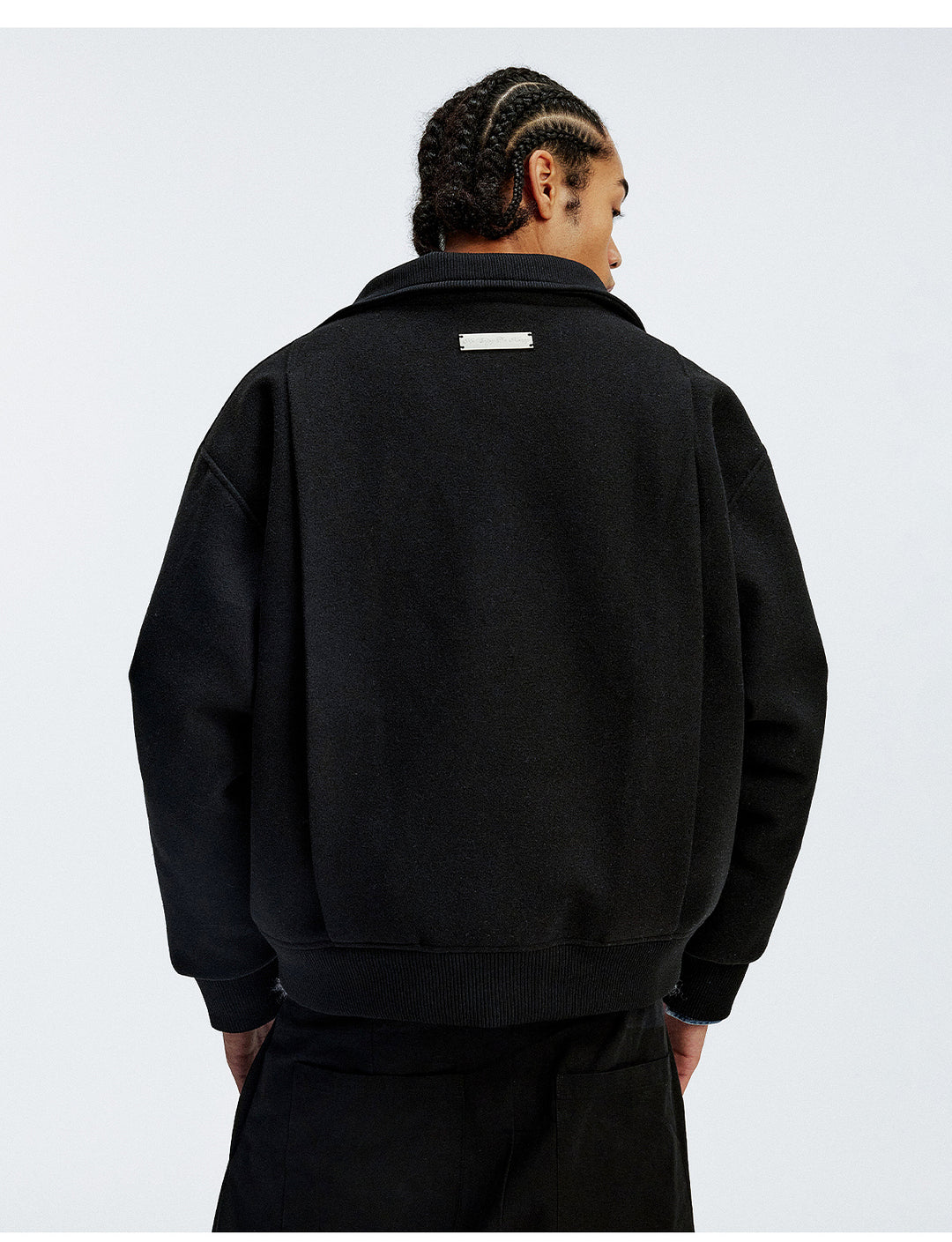 MEDM Metal Logo Tweed Jacket | Face 3 Face