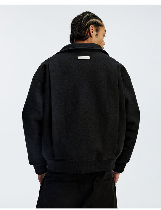 MEDM Metal Logo Tweed Jacket | Face 3 Face