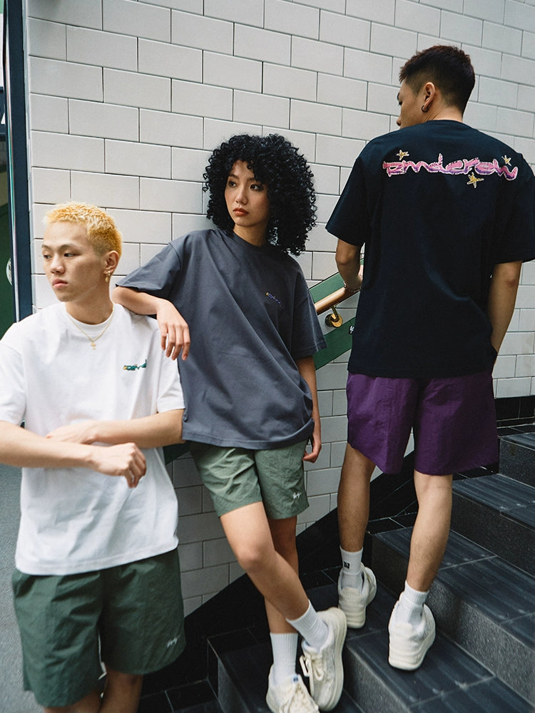 Remedy Cool Touch Cracked Star Logo Print Tee | Face 3 Face