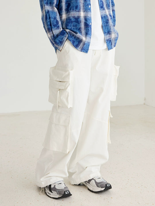 Harsh and Cruel Multi Pocket Workwear Paratrooper Cargo Pants | Face 3 Face