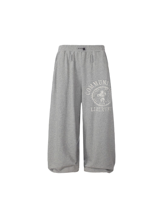 LIBERAFIT Vintage Painted Crest Washed Sweatpants | Face 3 Face