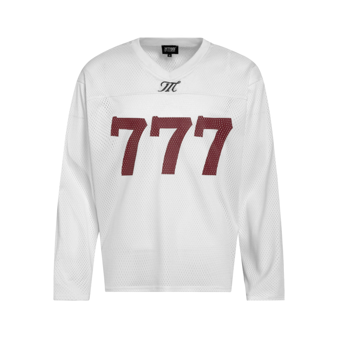 F3F Select 777 Numbered Mesh Long Sleeve Hockey Jersey | Face 3 Face