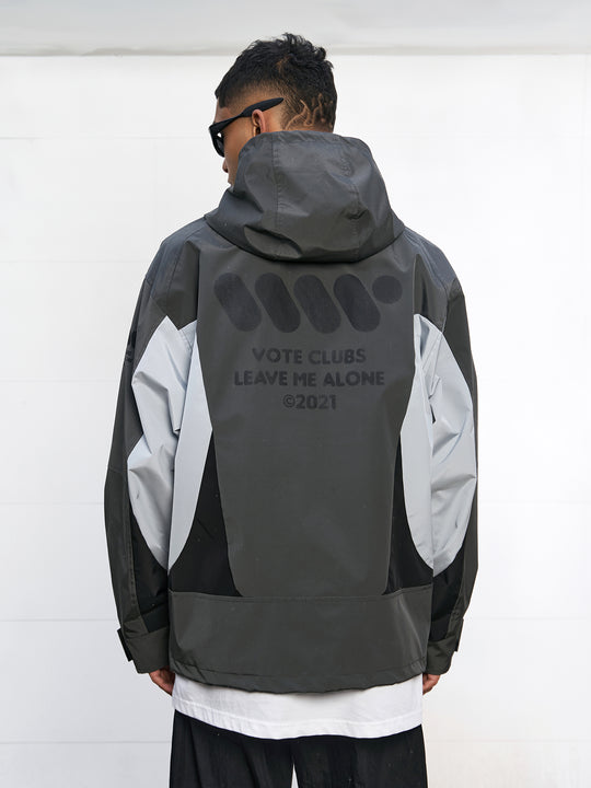 VOTE VVVVOTE Hooded Workwear Outdoor Punching Jacket
