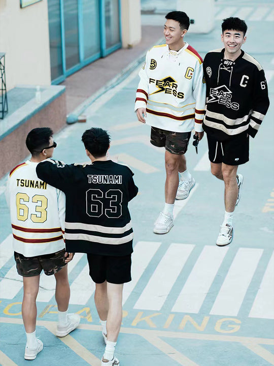 OOTC Letters Lightning Bolt Hockey Jersey | Face 3 Face